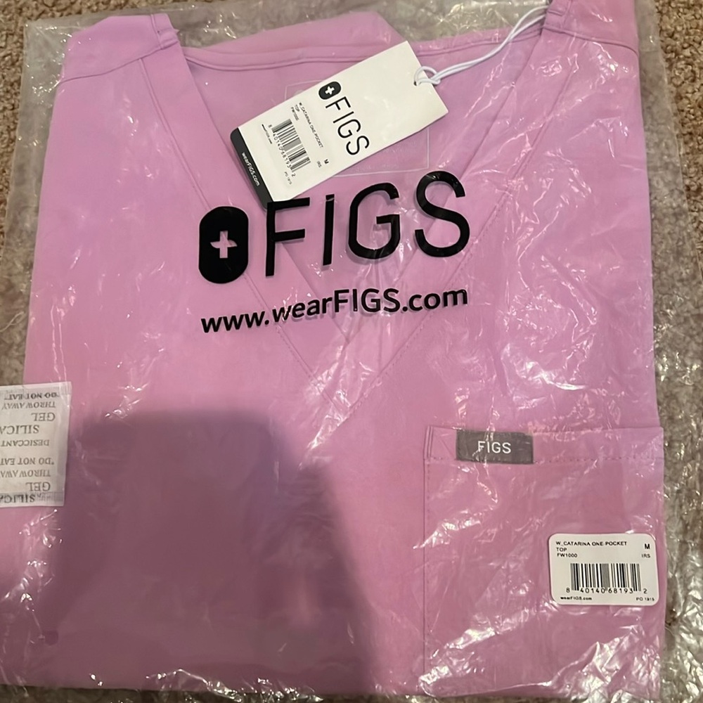 Figs Dusk Catarina one pocket top new with tags medium